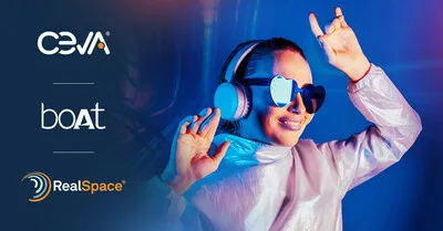 Ceva, the leading licensor of Silicon and Software IP for Smart Edge devices, and India’s No.1 audio and wearables brand, boAt (Imagine Marketing Limited) have formed a strategic partnership to deliver technology innovation across boAt’s next generation of lifestyle-focused consumer products, including TWS earbuds, neckbands, headphones, speakers and smartwatches. Per market research firm IDC, boAt overtook Xiaomi, Samsung in Q3'23 to become 2nd largest wearable maker in the world, after Apple. Ceva, the leading licensor of Silicon and Software IP for Smart Edge devices, and India’s No.1 audio and wearables brand, boAt (Imagine Marketing Limited) have formed a strategic partnership to deliver technology innovation across boAt’s next generation of lifestyle-focused consumer products, including TWS earbuds, neckbands, headphones, speakers and smartwatches. Per market research firm IDC, boAt overtook Xiaomi, Samsung in Q3'23 to become 2nd largest wearable maker in the world, after Apple.